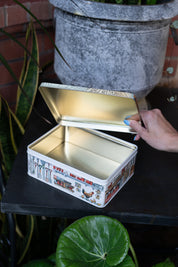 Potting Shed Biscuit Tin