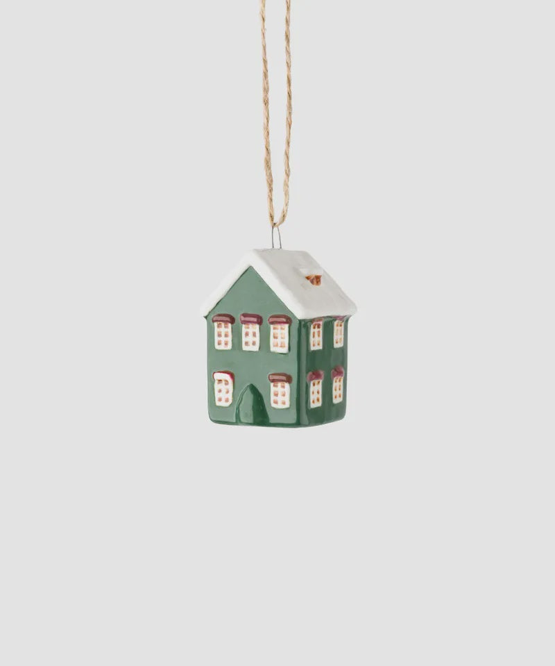Hanging Mini House Green