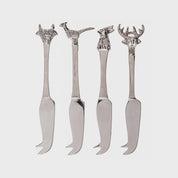 Cheese Knives S4 Boxed Country Animals