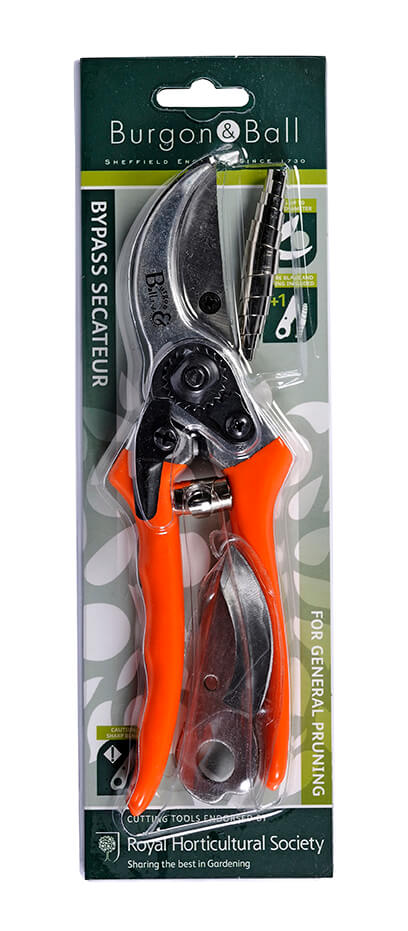 RHS Bypass Secateur (Spare Spring & Blade)