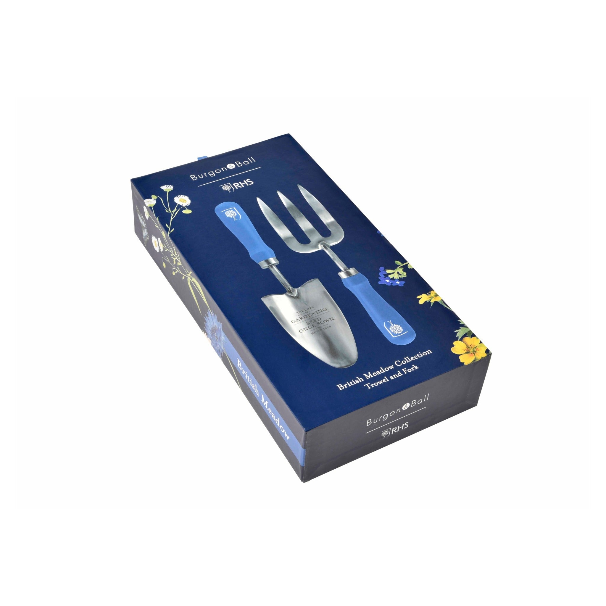 British Meadow Trowel & Fork Set